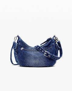 DESIGUAL D2 BAG_HALF LOGO ДАМСКА ЧАНТА (Размери: 23 x 23 x 8.5см.)
