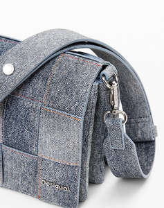 DESIGUAL D2 BAG_YOKO PU DENIM DOR ДАМСКА ЧАНТА (Размери: 27.50 x 17.50 x 6см.)