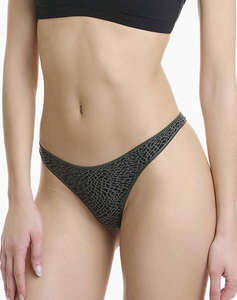 WALK ДАМСКО БЕЛЬО THONG BAMBOO С ДИЗАЙН CROCO 2БР