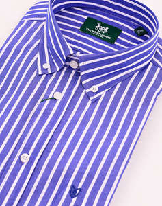 THE BOSTONIANS РИЗА ACORN ПОПЛИН REGULAR FIT Stripe POPLIN Button-down Regular Fit