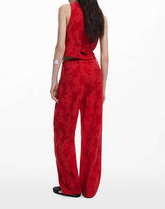DESIGUAL D2 PANT_SUITROJO ДАМСКИ ПАНТАЛОНИ