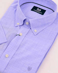 THE BOSTONIANS РИЗА REGULAR FIT Plain SLUB Button-down Regular Fit