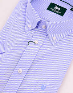 THE BOSTONIANS РИЗА ACORN ПОПЛИН REGULAR FIT Stripe POPLIN Button-down Regular Fit