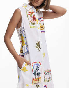 DESIGUAL D3 VEST_BARCELONA ДАМСКА РОКЛЯ