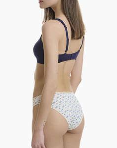 WALK ДАМСКО БЕЛЬО SLIP BAMBOO С ДИЗАЙН FLORAL 2БР