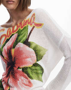 DESIGUAL D3 JERS_RIBE ДАМСКА БЛУЗА
