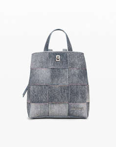 DESIGUAL D2 BACK_YOKO PU DENIM SU ДАМСКА ЧАНТА (Размери: 25 x 29 x 10см)