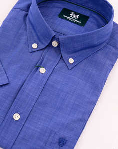 THE BOSTONIANS РИЗА REGULAR FIT Plain SLUB Button-down Regular Fit