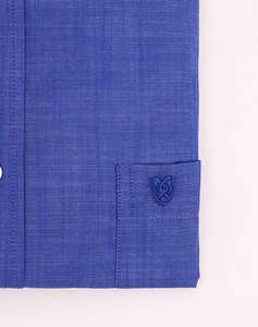 THE BOSTONIANS РИЗА REGULAR FIT Plain SLUB Button-down Regular Fit
