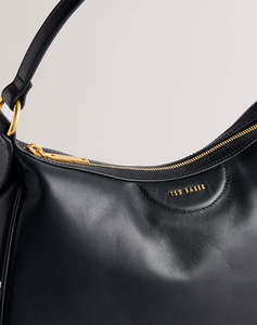 TED BAKER ESIAH Webbing Slouchy Leather Hobo Bag (Размери: 32 x 26см.)