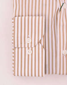 THE BOSTONIANS РИЗА ACORN ПОПЛИН CUSTOM FIT Stripe POPLIN Semi-rex Custom FIT