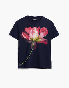 DESIGUAL D2 TS_PLATA ДАМСКА ТЕНИСКА