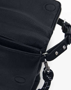DESIGUAL D2 MONE_HALF PHONE BLACK ДАМСКИ ПОРТФЕЙЛ(Размери: 12 x 17.5 x 5см.)