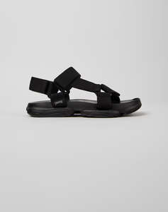 CAMPER Webbing Negro/Karst Sandal Ry Negro