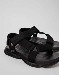 CAMPER Webbing Negro/Karst Sandal Ry Negro