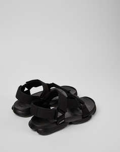 CAMPER Webbing Negro/Karst Sandal Ry Negro