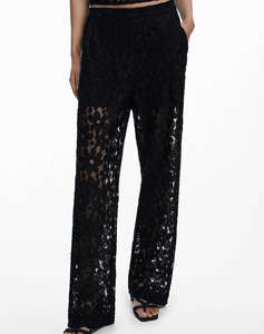 DESIGUAL D2 PANT_LACELONG ДАМСКИ ПАНТАЛОНИ