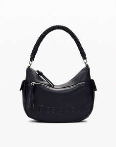 DESIGUAL D2 BAG_HALF ASTANA BLACK ДАМСКА ЧАНТА (Размери: 32 x 22 x 10см.)