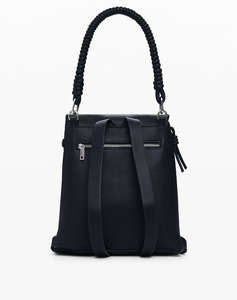 DESIGUAL D2 BACK_HALF HAMPTON BLACK ДАМСКА ЧАНТА (Размери: 27 x 30 x 12см)