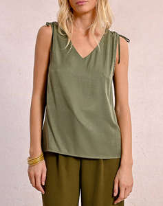MOLLY BRACKEN LADIES WOVEN TOP