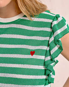 MOLLY BRACKEN LADIES KNITTED TEE
