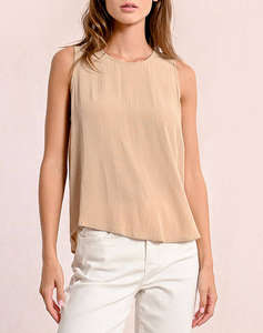 MOLLY BRACKEN LADIES WOVEN TOP