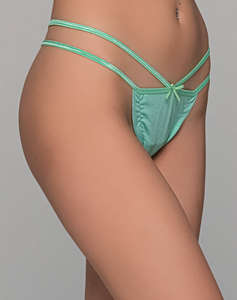 MILENA STRING TANGA DOUBLE TIRES