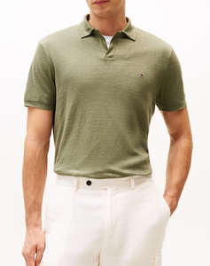 TOMMY HILFIGER PURE LINEN REG POLO
