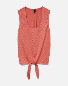 VERO MODA VMTHAS SL TIE TOP JRS GA VO