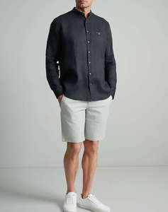 NAVY&GREEN РИЗА MAO, COMFORT FIT