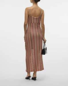 VERO MODA VMDEMI STRIPE 78 SINGLET DRESS JRS GA VO