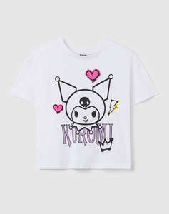 OVS KUROMI GRAFFITI T-SHIRT