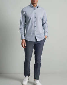 NAVY&GREEN РИЗА FIT LINE