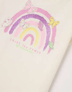 OVS TSHIRT 4/5 COL+STRASS