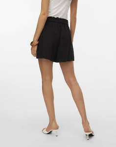 VERO MODA VMFLEUR HW PAPERBAG BELT TENCEL SHORTS
