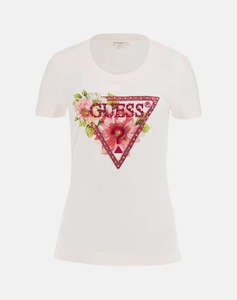 GUESS SS CN TRIANGLE BEADS TEE ДАМСКА ТЕНИСКА