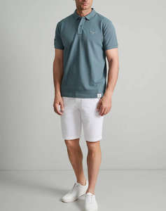 NAVY&GREEN BERMUDA CHINOS