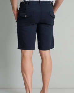 NAVY&GREEN BERMUDA CHINOS