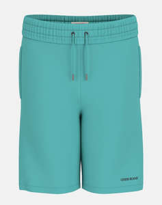 GUESS JEANS GJ REG EMBRO SHORTS - ORGANIC COTT ICONIC TERRY 400 МЪЖКИ КЪСИ ПАНТАЛОНИ