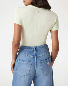GUESS CN SS LEAF TRIANGLE TEE ДАМСКА ТЕНИСКА