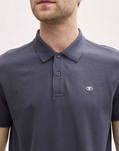 TOM TAILOR BASIC POLO WITH CON МЪЖКА ТЕНИСКА