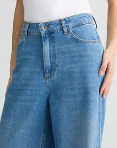 LIU JO WHITE_WA5D11__PANT.FLARE FROG H.W. ДАМСКИ ПАНТАЛОНИ