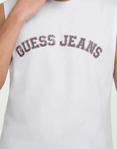 GUESS JEANS GJ MUSCLE COLLEGIATE - ORGANIC COTTON 160GSM МЪЖКА ТЕНИСКА