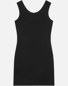 GUESS RIB DRESS_MINI ME - ECO SMOOTH GIRLY RIB 435 ДЕТСКА РОКЛЯ GIRL