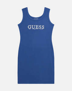 GUESS RIB DRESS_MINI ME - ECO SMOOTH GIRLY RIB 435 ДЕТСКА РОКЛЯ GIRL