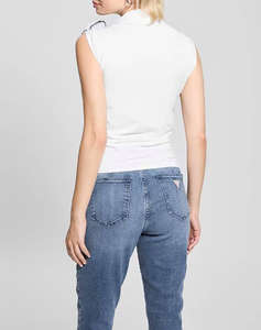 GUESS ARIANE 3D EMBROIDERY SL TOP ДАМСКИ ТРИКОТАЖ