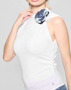 GUESS ARIANE 3D EMBROIDERY SL TOP ДАМСКИ ТРИКОТАЖ