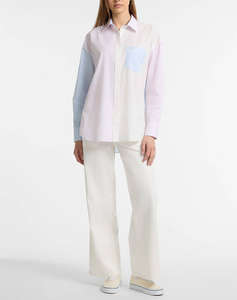 GUESS JEANS GJ LS OVERSIZE POCKETS SHIRT ДАМСКА РИЗА