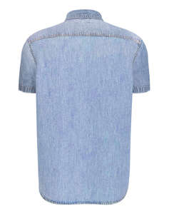 GUESS JEANS GJ REGULAR SS DENIM - ECO ORG CO 7074 RG INDIGO РИЗА ЗА МЪЖЕ