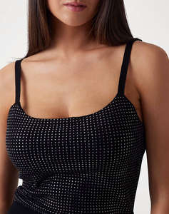 GUESS KHLOE RHINESTONES TANK SWTR ДАМСКА ТЕНИСКА